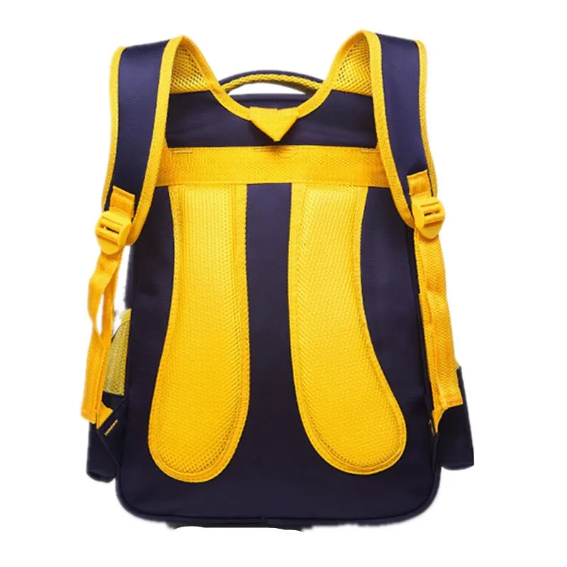 16 inch New Fashion Kids Cartoon school bags child Backpack Minions schoolbag 6-12Y Kids cute bags