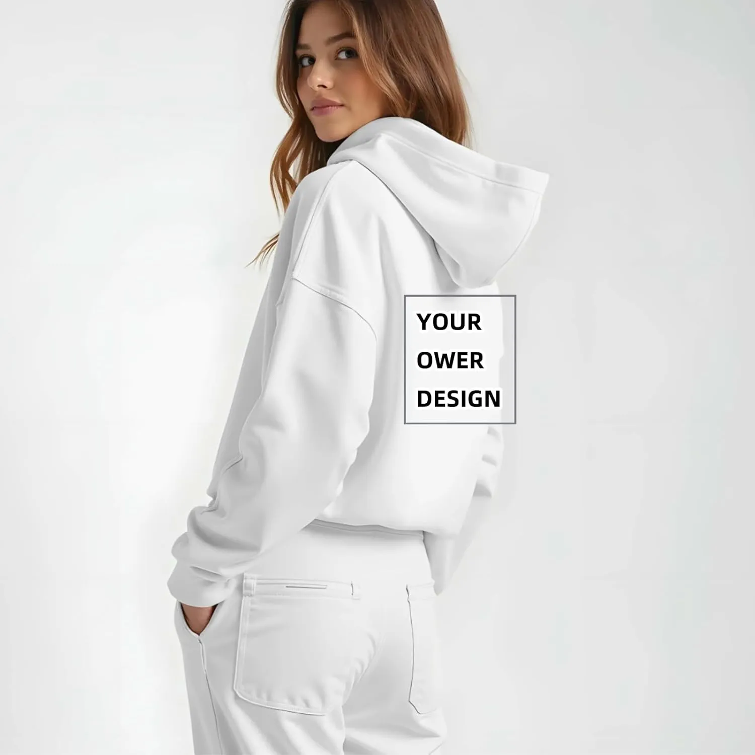 2 Piece Set Oversized With Pockets Hoodie Loose Fit Trendy Sweatsuit Baggy Fashion Sweatsuit Casual Y2k Set