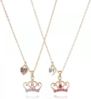 2Pcs Best Friend Necklaces Birthday Christmas Graduation Gifts BFF Necklaces Friendship Sister Daughter Gifts