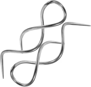 2Pcs Spiral Threader Earrings Dangle Jewelry for Women Unique Twisted Minimalist Stylish Accessory for Any Occasion