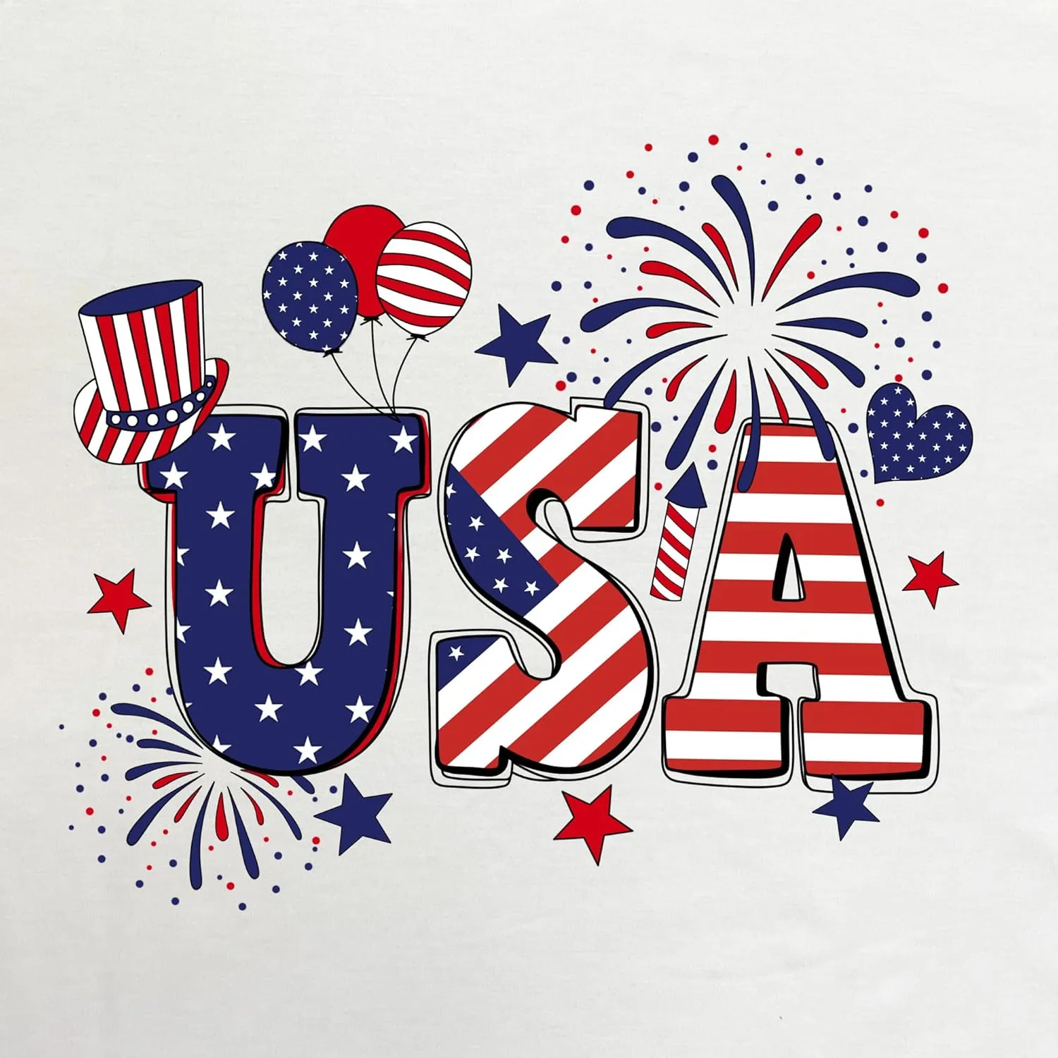 4th of July Shirts Women:USA Color-Blocking Short-Sleeve American Flag Crew Neck Graphic Tee Patriotism T-Shirt
