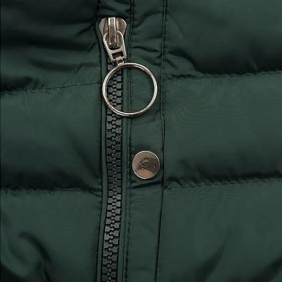 Akklian Womens Hooded Padded Cotton Jacket Winter Zipper Down Jackets & Parkas Fur Waterproof Puffer Coat Thickened Outerwear