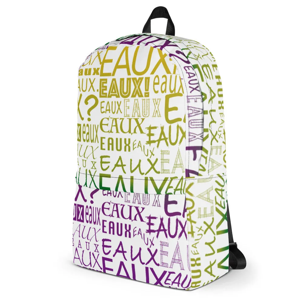 AllEAUXver Mardi Gras Backpack