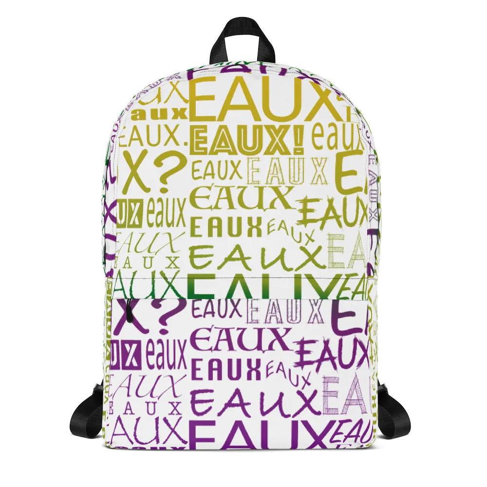 AllEAUXver Mardi Gras Backpack