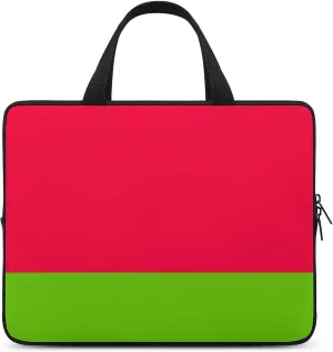 American Samoa Flag 15-15.6 Inch Laptop Case, Slim Neoprene Sleeve with Handle for Computer