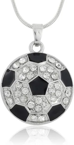 BANCHELLE Soccer Pendant Necklaces, Sports Fan Necklaces Pendants