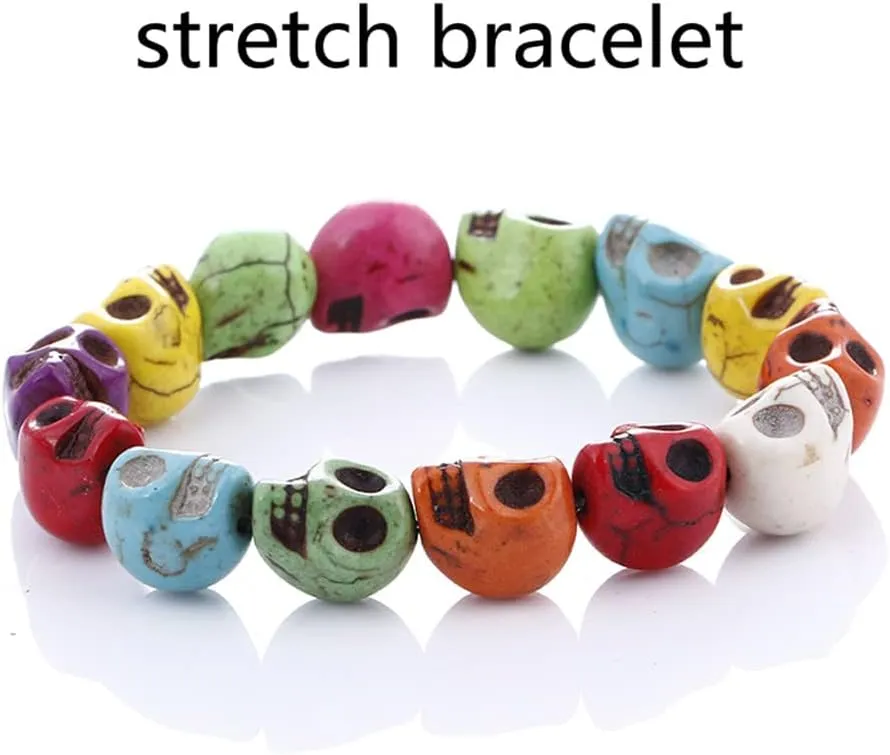 Beaded Bracelets Bracelets for Men Women His and Hers Couples Bracelets Elastic Adjustable Mens Bracelet