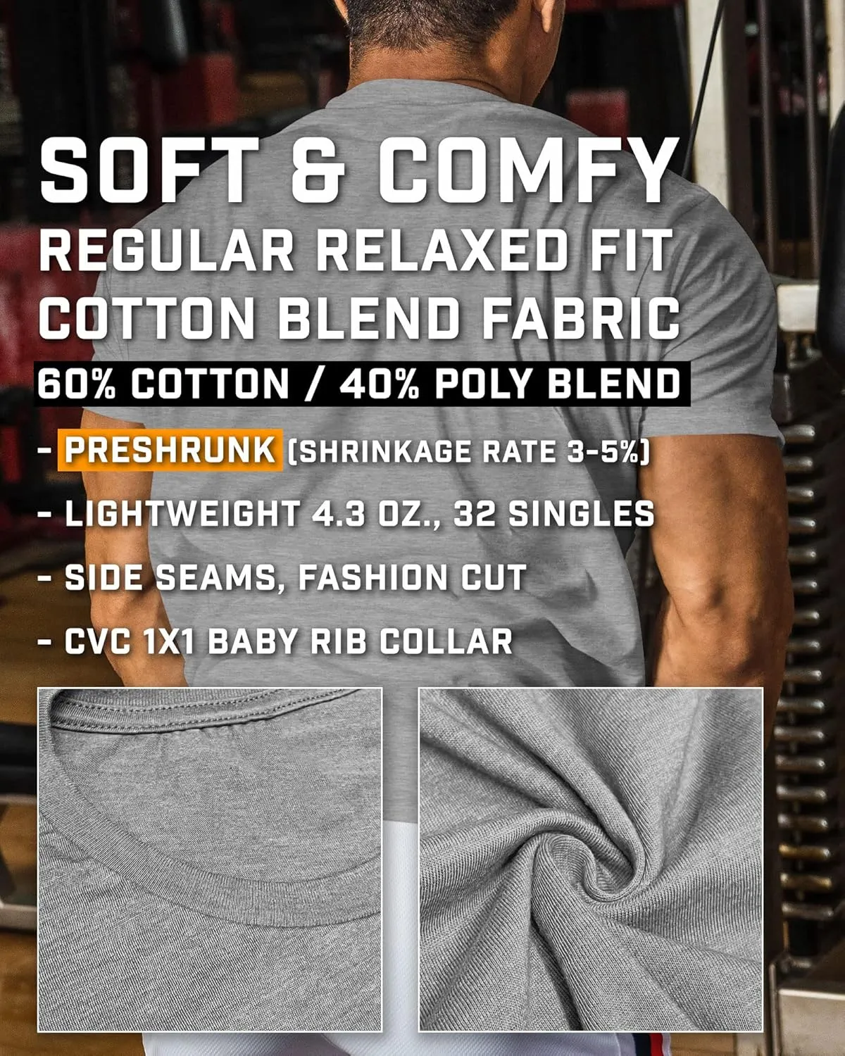 BeastMode Gym Workout Shirt for Men, Gym Lifting T-Shirt