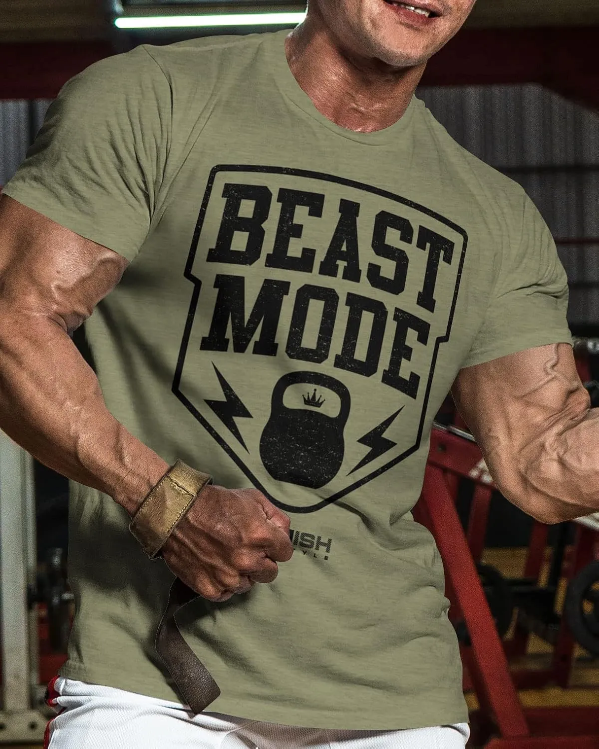 BeastMode Gym Workout Shirt for Men, Gym Lifting T-Shirt