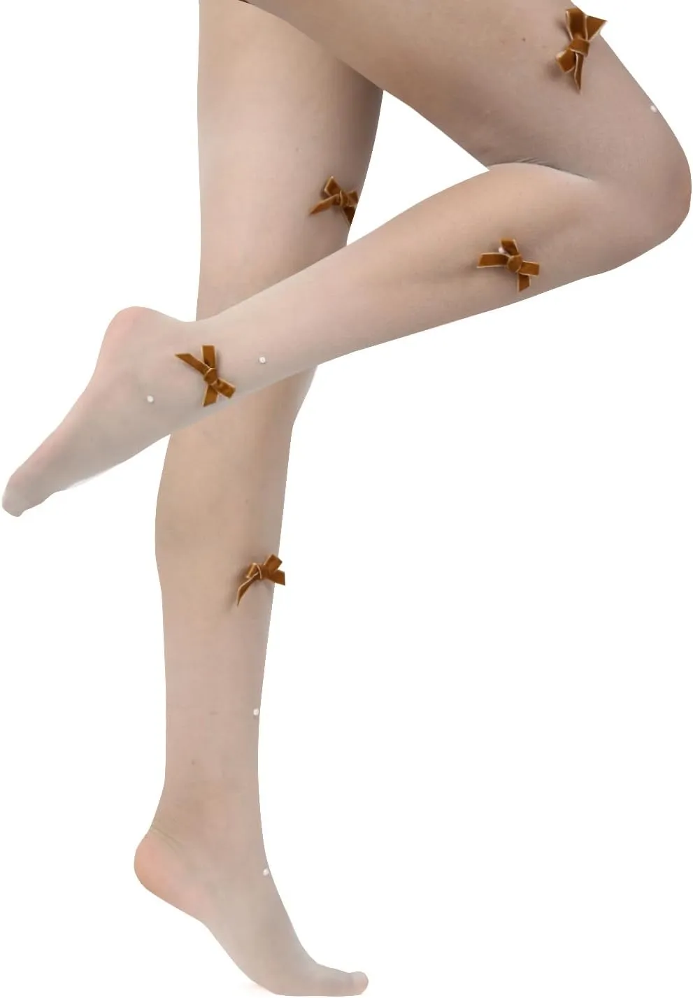 Benefeet Sox Womens Sheer Tights Sexy High Waist Pantyhose Cute Transparent Thigh High Stockings Nylon Silk Thin Long Socks