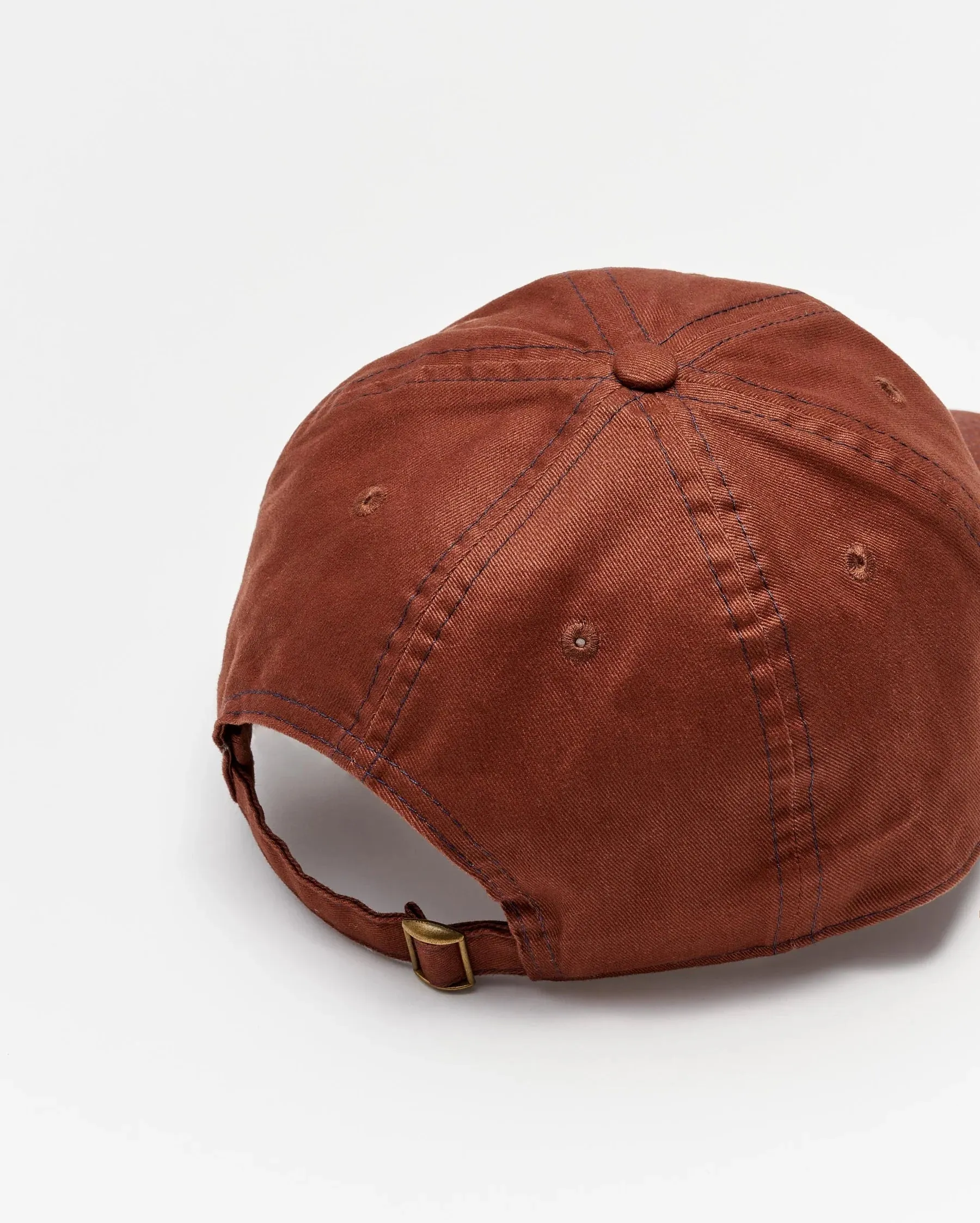 Billy Reid Fleur De Lis Cap - Brown