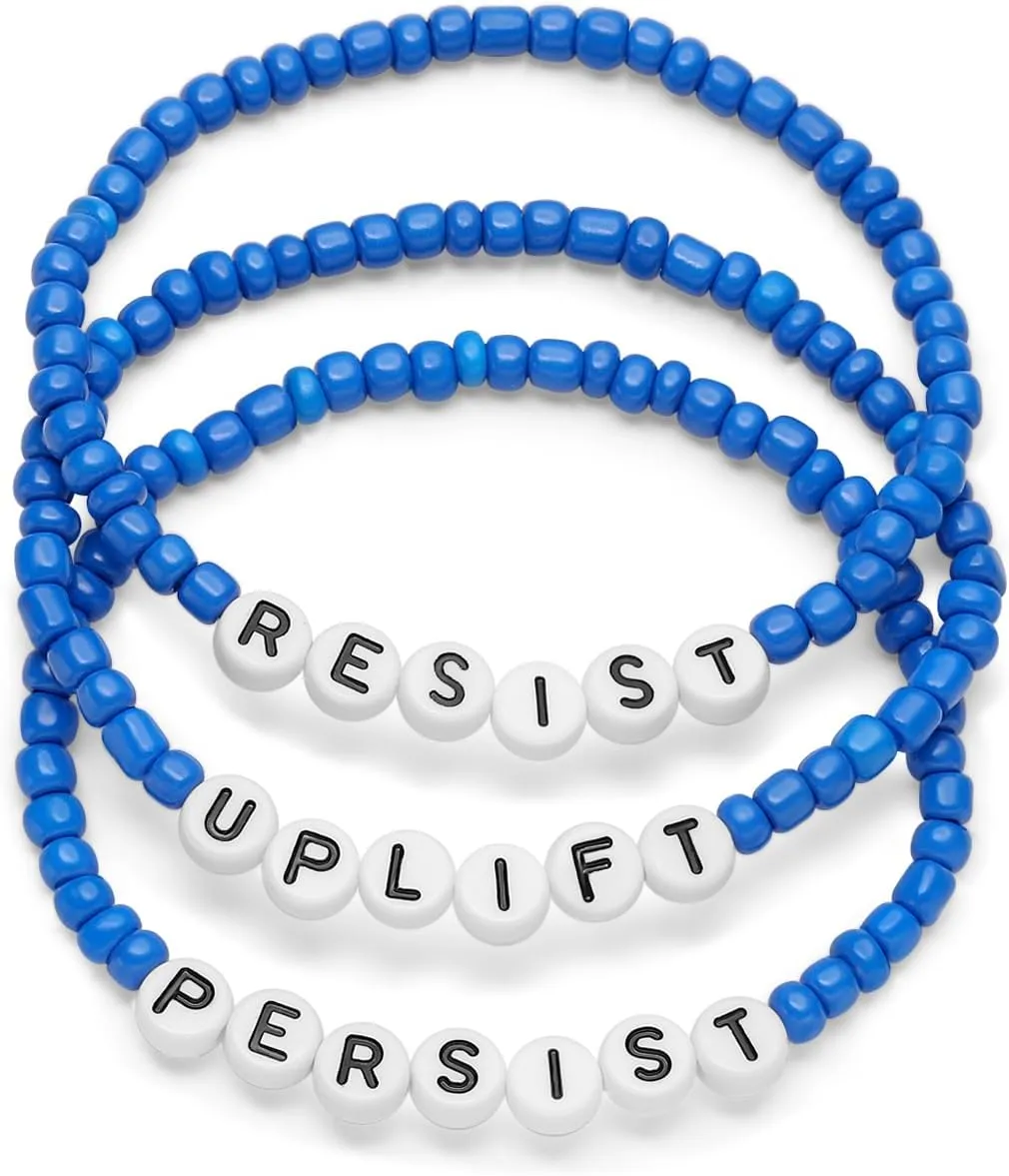 Blue Friendship Bracelets for Women Blue Beads Beaded Bracelets Royal Blue Bracelets