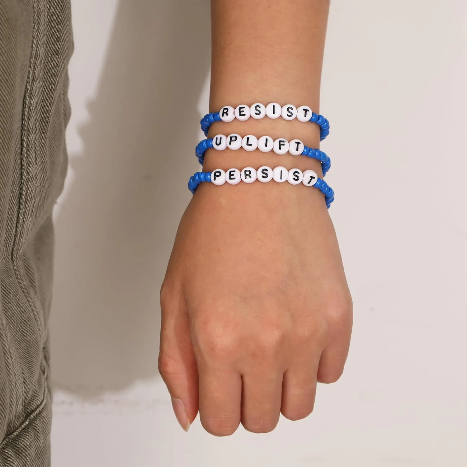 Blue Friendship Bracelets for Women Blue Beads Beaded Bracelets Royal Blue Bracelets