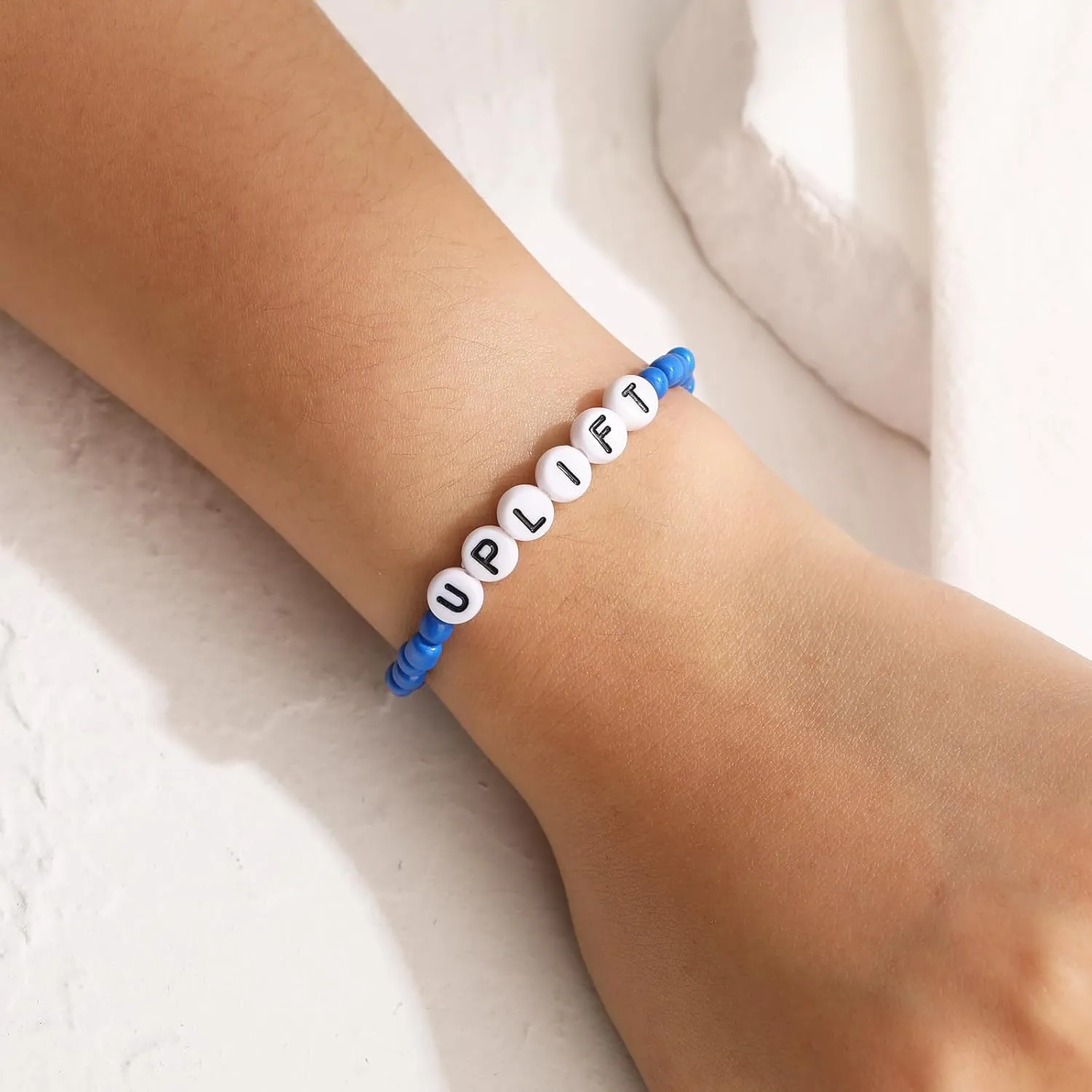 Blue Friendship Bracelets for Women Blue Beads Beaded Bracelets Royal Blue Bracelets