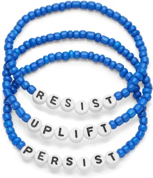 Blue Friendship Bracelets for Women Blue Beads Beaded Bracelets Royal Blue Bracelets