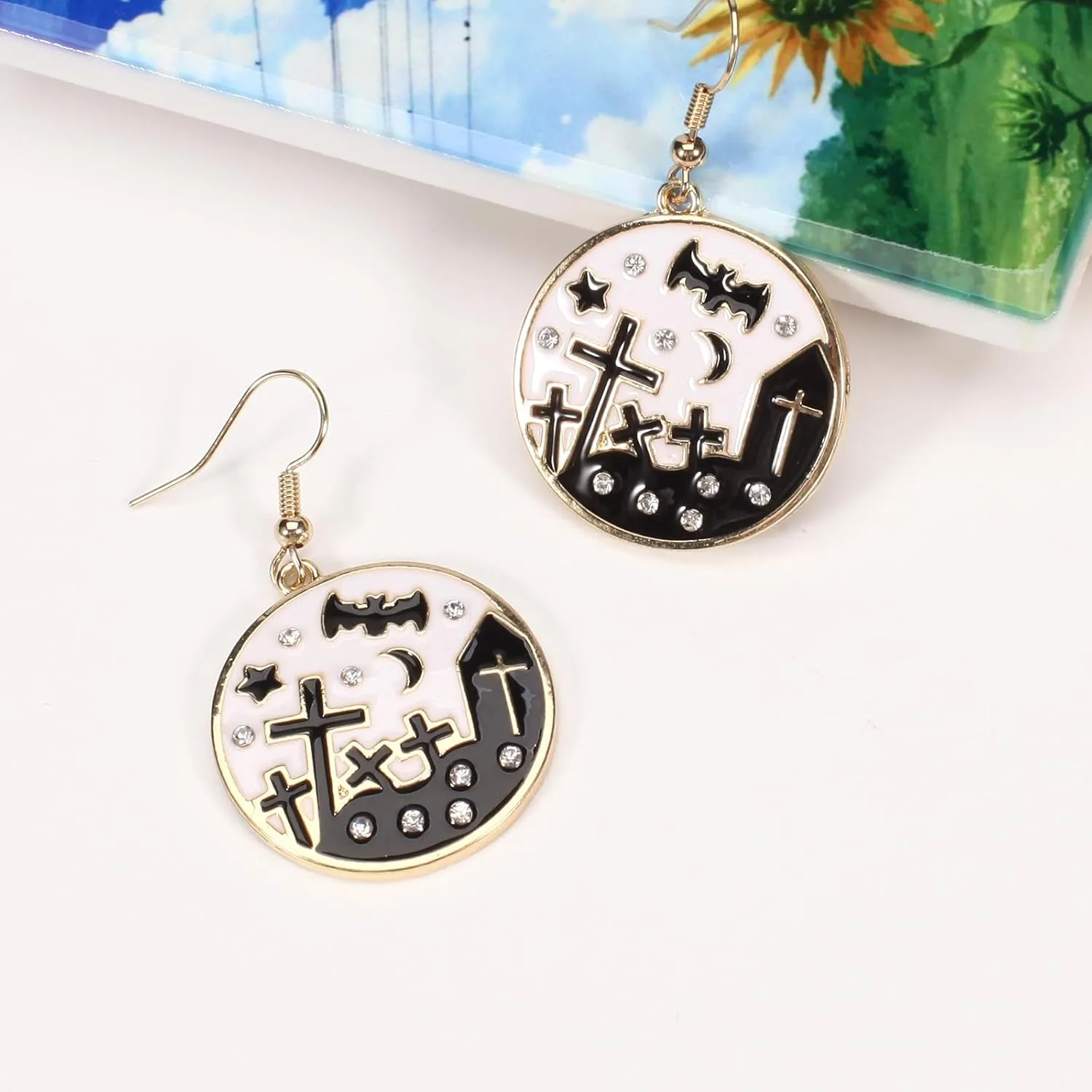 Bohemian Earrings Vintage Drop Dangle Earrings Boho Earrings Set Statement Earrings Alloy Long Boho Dangle Retro Earrings for Women