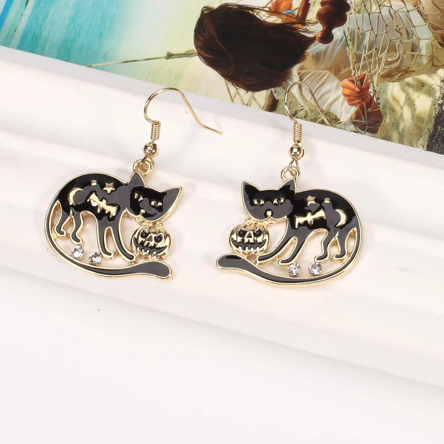 Bohemian Earrings Vintage Drop Dangle Earrings Boho Earrings Set Statement Earrings Alloy Long Boho Dangle Retro Earrings for Women