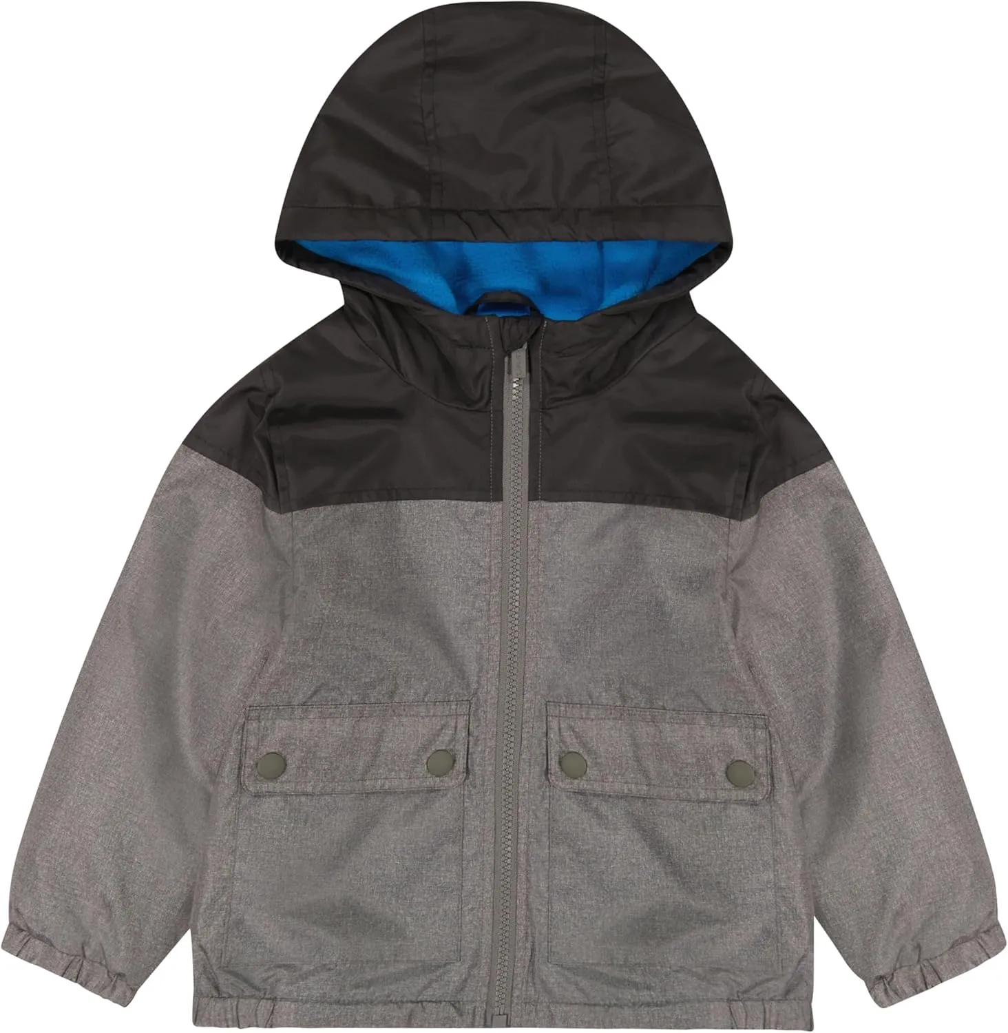 Carter's Baby Boy's Midweight Water-Resistant Fleece-Lined Jacket with Snap Pockets