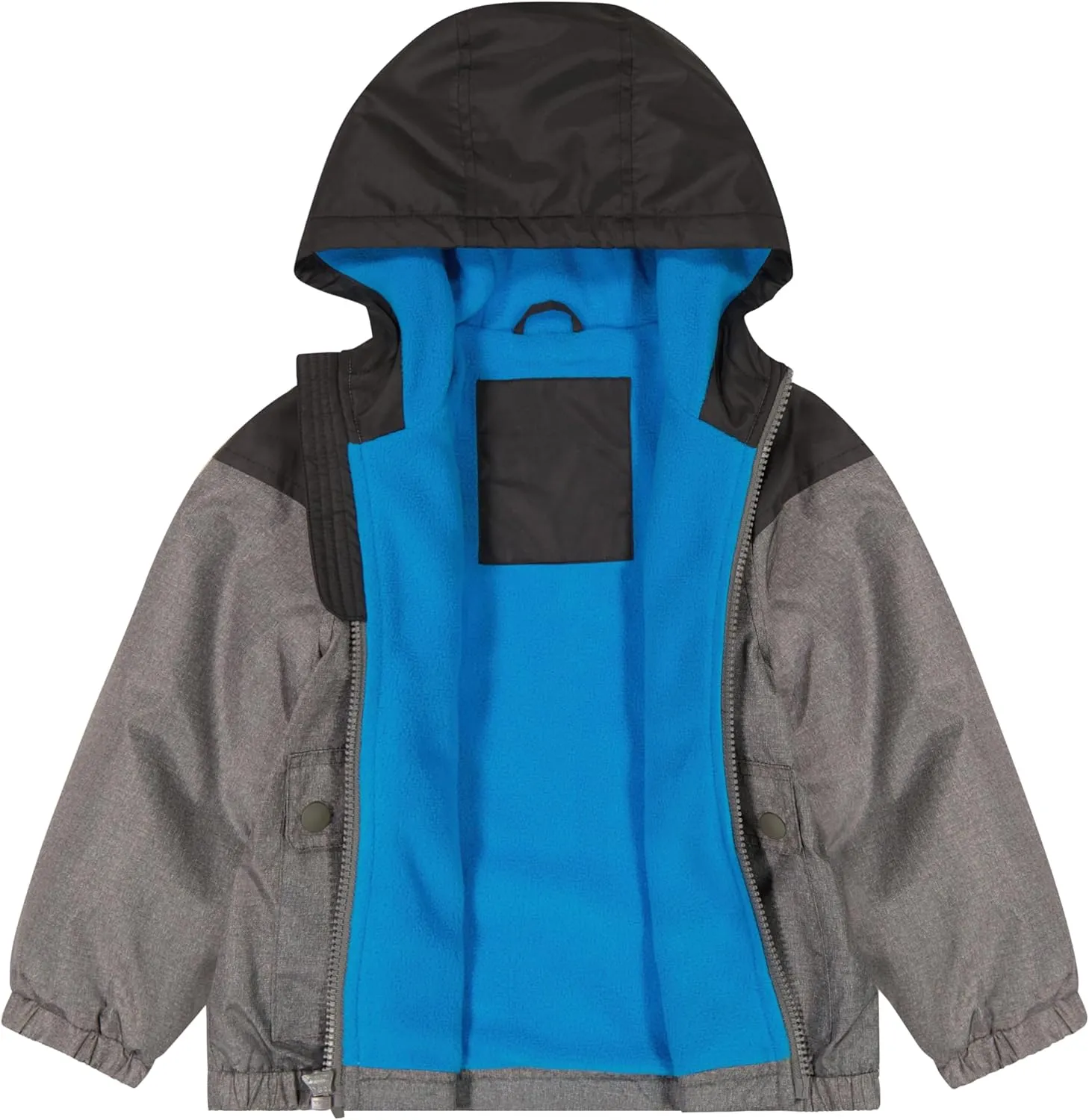 Carter's Baby Boy's Midweight Water-Resistant Fleece-Lined Jacket with Snap Pockets