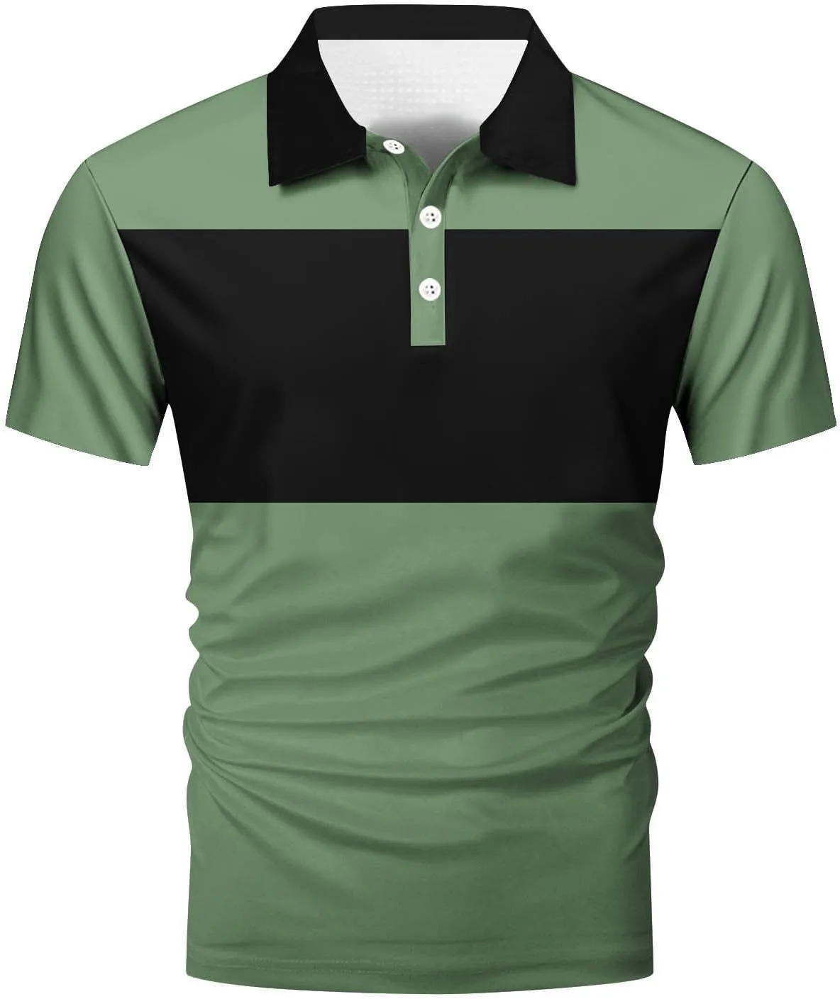Casual Henley Shirts for Men 2025 Stylish Business Work Shirt Classic Short Sleeve Slim Fit Golf Tennis Tops