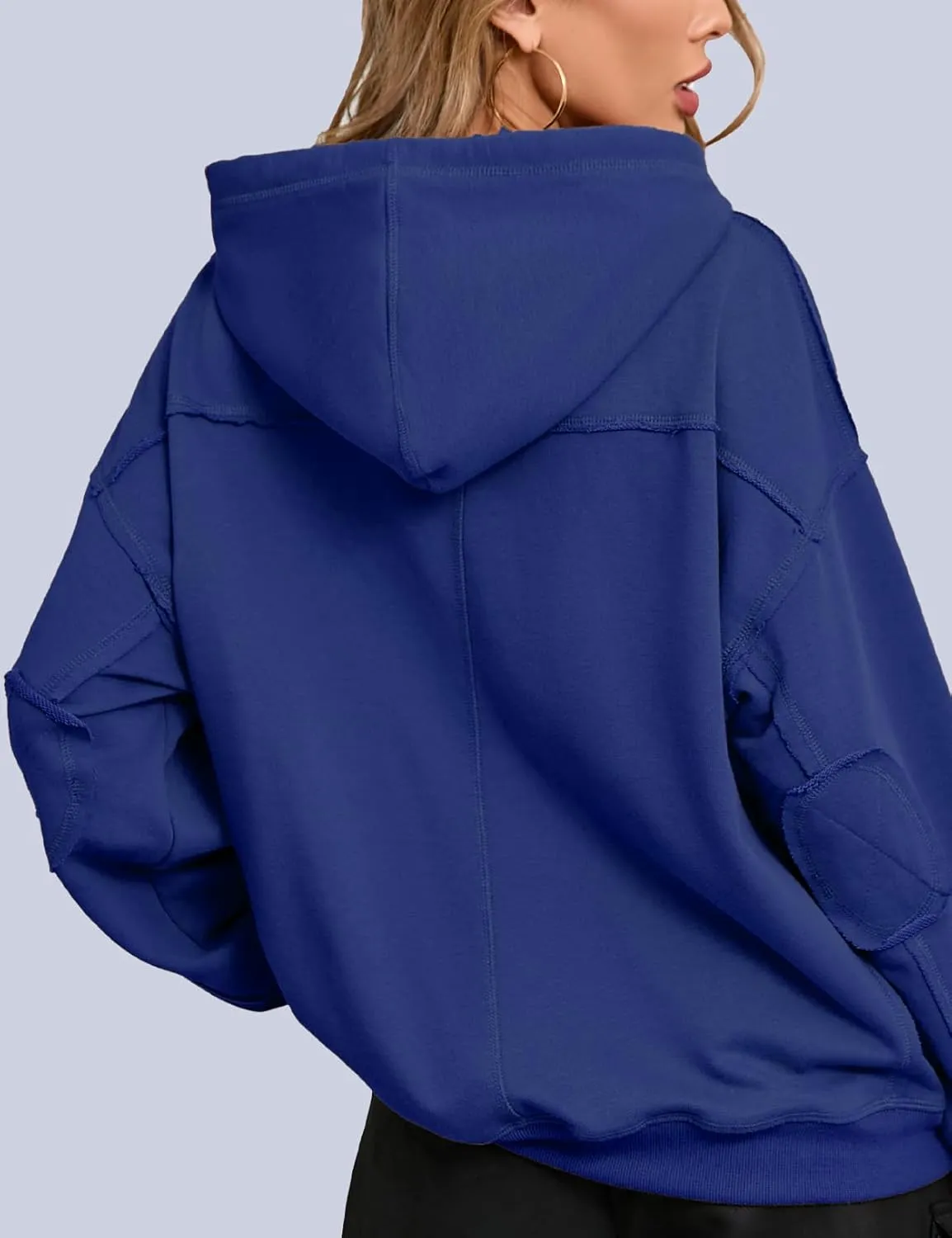CHERFLY Oversized Hoodies for Women 2025 Fashion Pullover Sweatshirts Spring Outfits