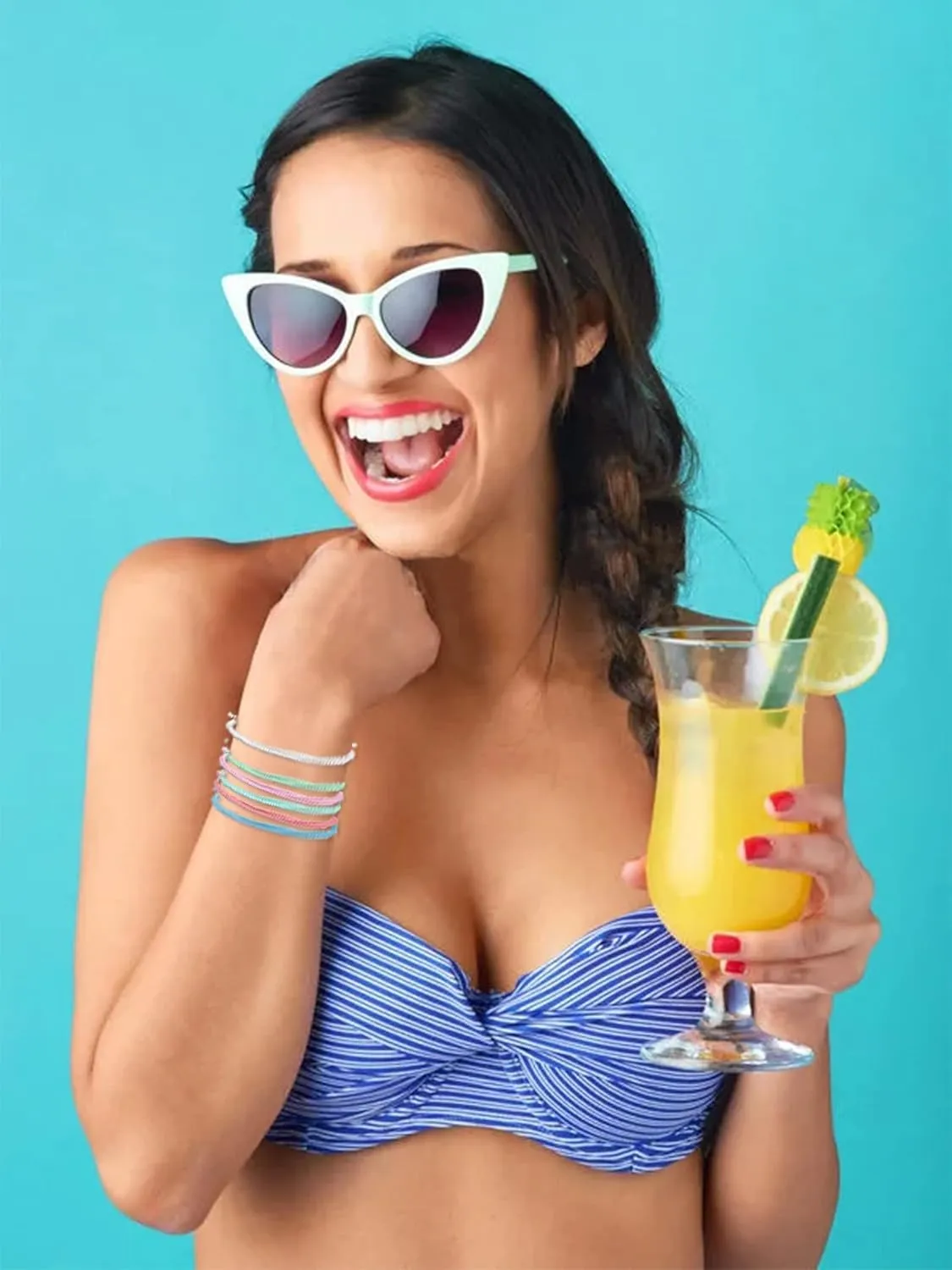 choice of all Blue Friendship Bracelets Boho Bracelets for Women Cute Bracelets Sunflower Friendship Bracelet Adjustable Bracelets Stack Surfer Beach Summer Essentials Stocking Stuff