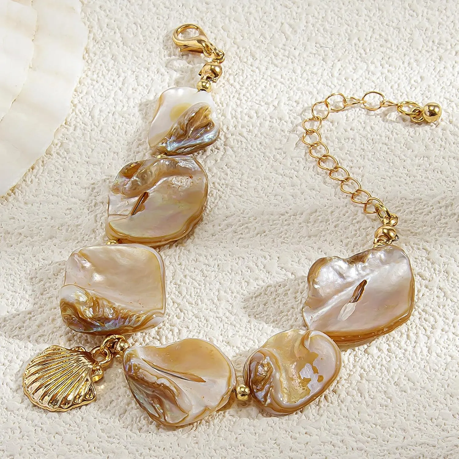 choice of all Shell Bracelets for Women Boho Layered Beaded Bracelets Seashell Bracelets Starfish Bracelets Summer Beach Bracelets Jewelry Accessories