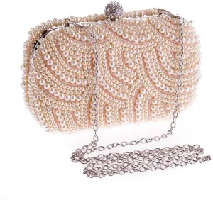 Cool Women's Bag Exquisite Dinner Party Bag Pearl Bag Clutch Bag Hundred of Models Bag