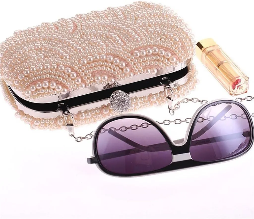 Cool Women's Bag Exquisite Dinner Party Bag Pearl Bag Clutch Bag Hundred of Models Bag