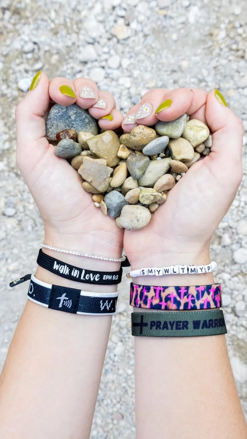 Daily Devotional Bracelets - Bible Verse Bracelets - Scripture Bracelets - NFC Tap Bible Bracelets