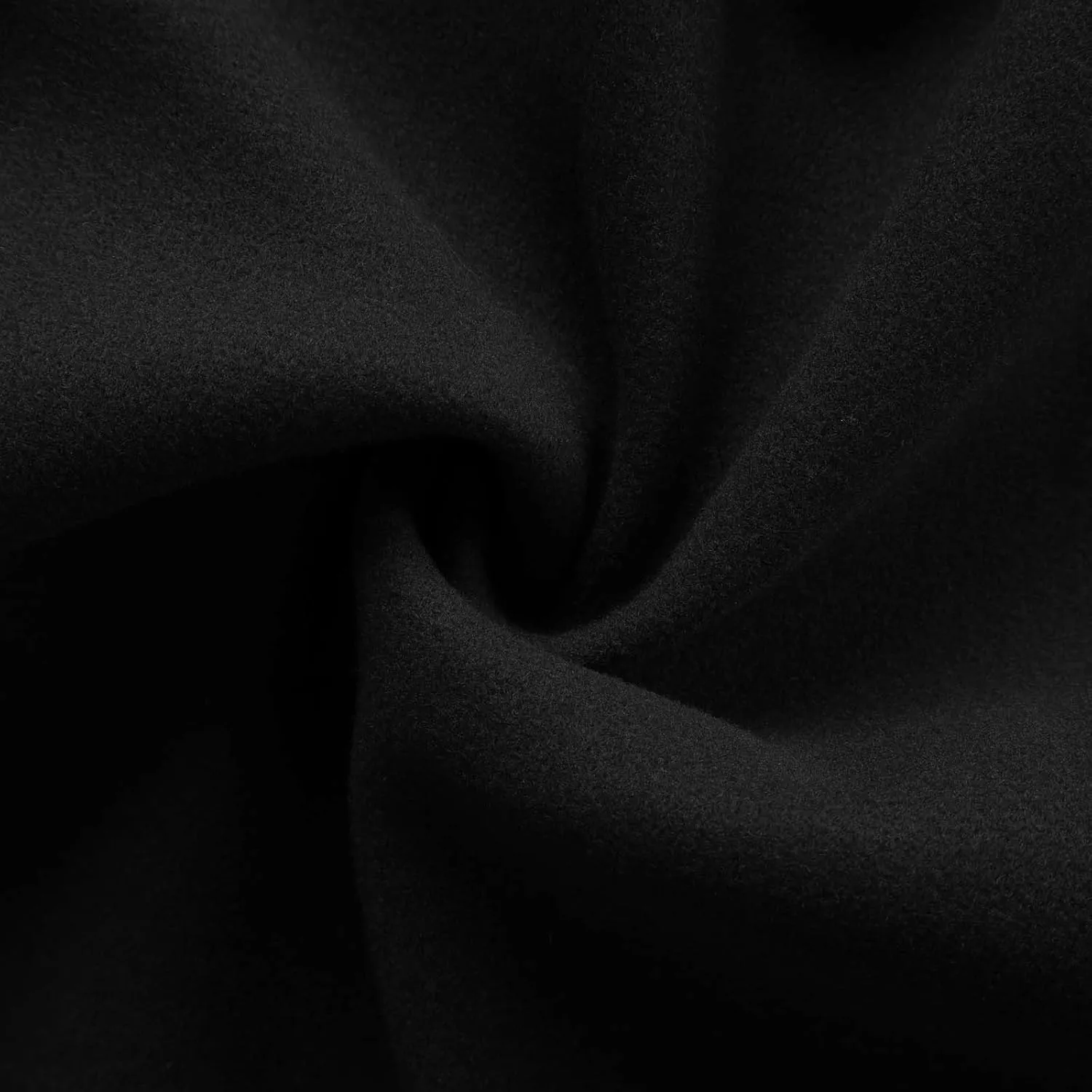 Dgoopd Men's Double Breasted Trench Coat Wool Blend Long Coat Notch Lapel Jacket Casual Pea Coat Windproof Jacket