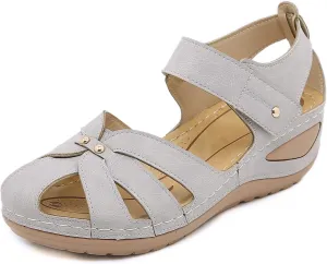 Dressy Flat Sandals for Women Criss Cross Flip Flops Anti-Slip Gladiator Solid Color Beach Falt Strappy Chic Lace Up Casual Vacation Summer Open Toe Zipper Back Ankle Strap Walking Shoes
