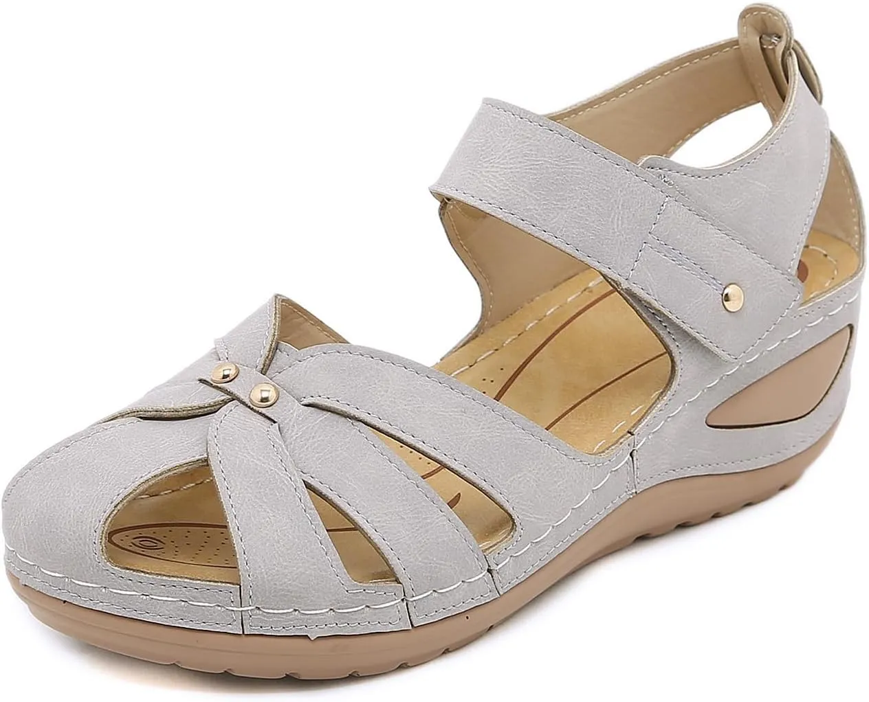 Dressy Flat Sandals for Women Criss Cross Flip Flops Anti-Slip Gladiator Solid Color Beach Falt Strappy Chic Lace Up Casual Vacation Summer Open Toe Zipper Back Ankle Strap Walking Shoes