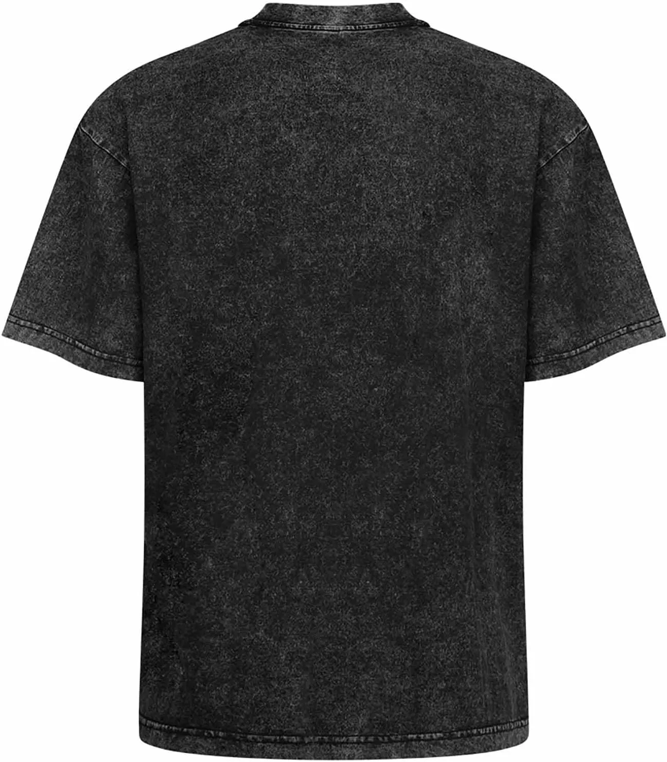 Durable Vintage Oversized Cotton T-Shirts Unique Casual Crew Neck Tops