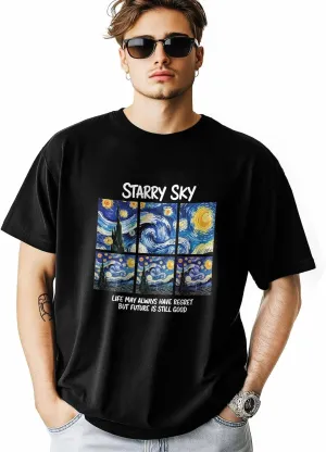 Funny Cute Cat Crew Neck Men's T-Shirts,Short Sleeve Shirts for Women Men,Animasl Graphic Workout Tee Tops Undershirt S-3XL