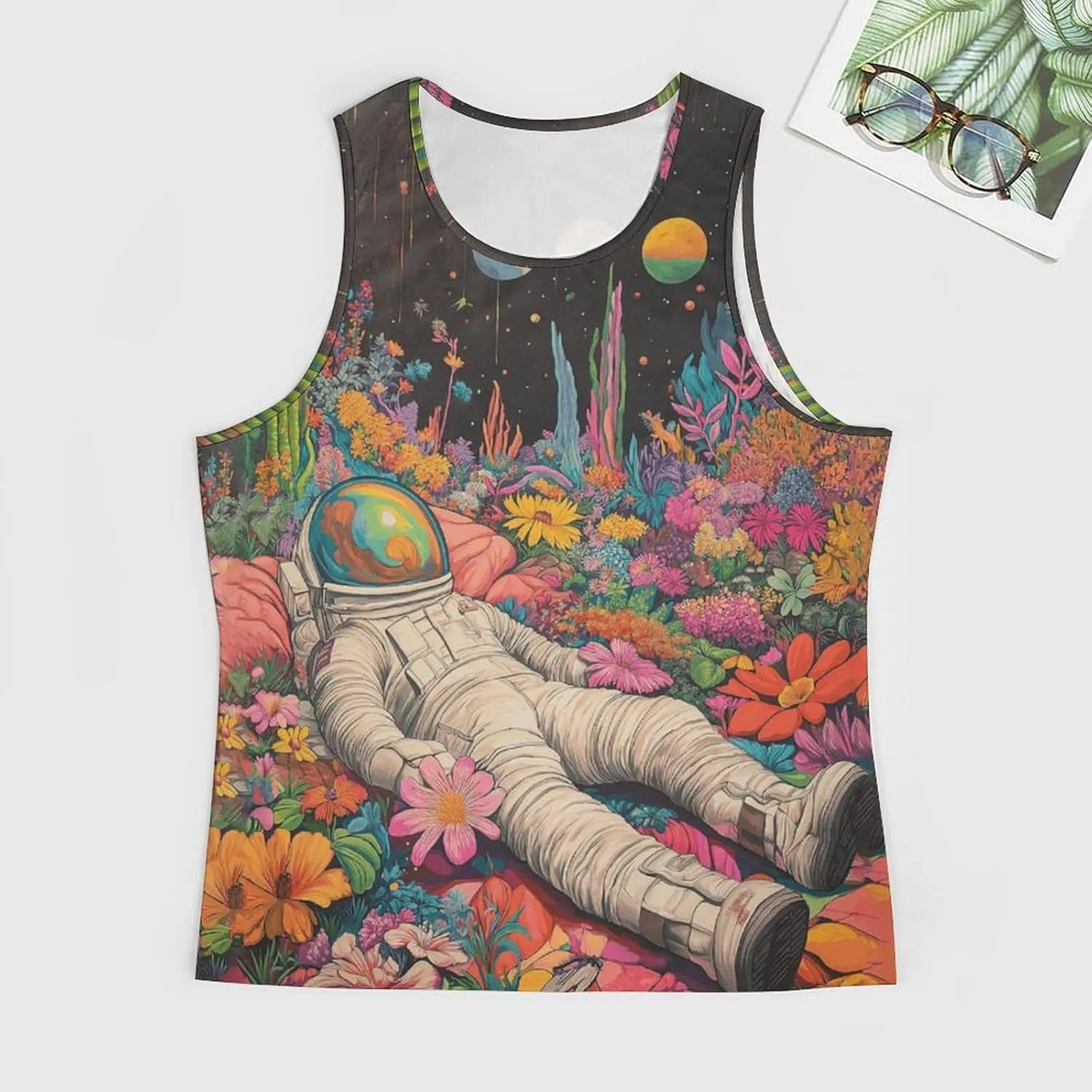 Funny Mens Tank Top Muscle Sleeveless Shirts Fitted Casual Comfy Breathable Summer Athletic Tank Oversized