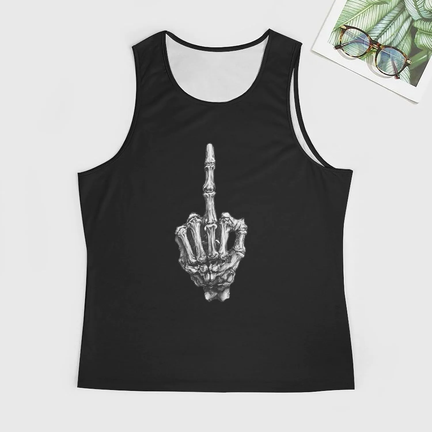 Funny Mens Tank Top Muscle Sleeveless Shirts Fitted Casual Comfy Breathable Summer Athletic Tank Oversized