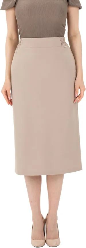 G-Line Pencil Skirt for Women, Regular to Plus Size (8-26) Midi Skirts, Office Skirts for Women for Work, Business Skirts