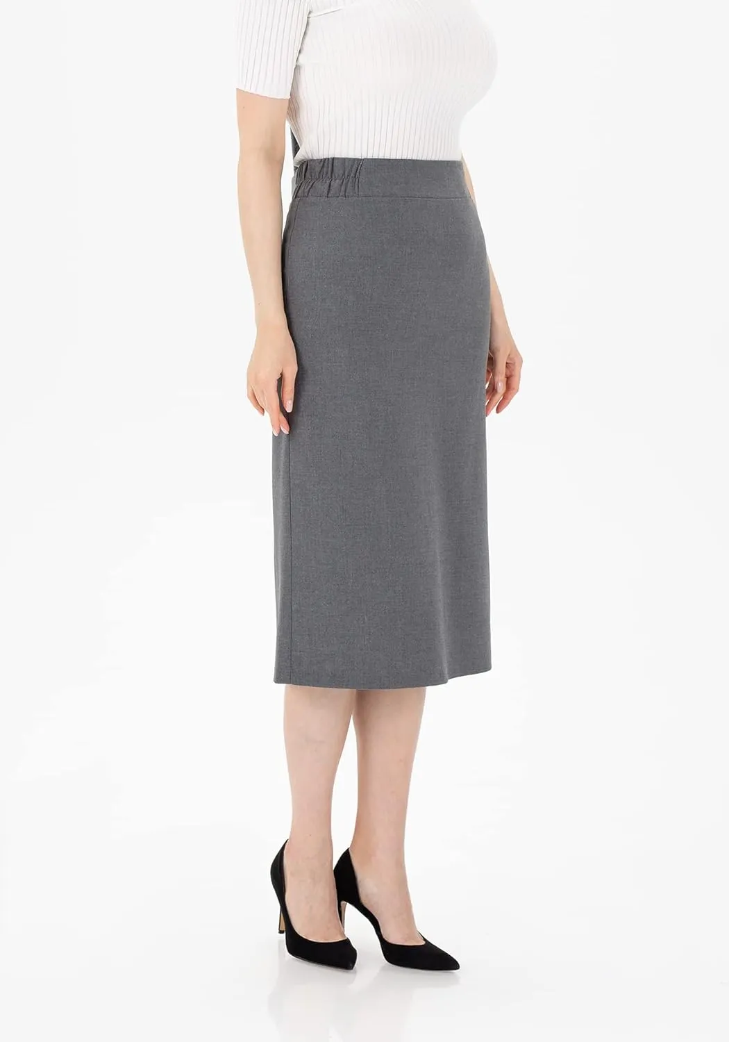 G-Line Pencil Skirt for Women, Regular to Plus Size (8-26) Midi Skirts, Office Skirts for Women for Work, Business Skirts