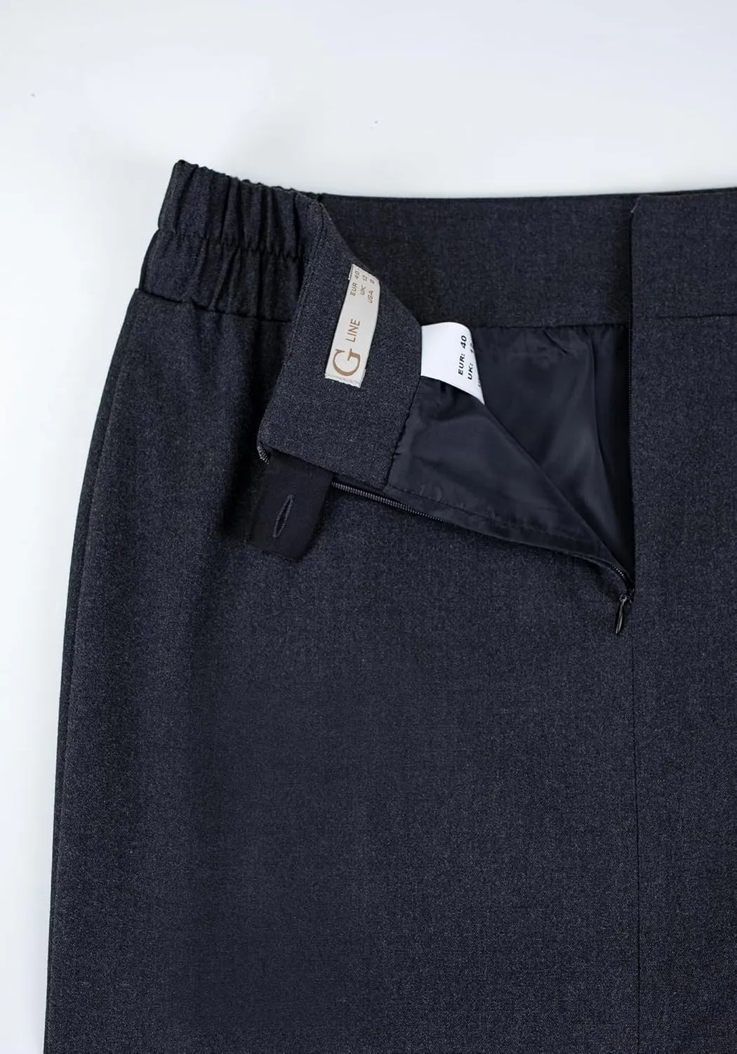 G-Line Pencil Skirt for Women, Regular to Plus Size (8-26) Midi Skirts, Office Skirts for Women for Work, Business Skirts
