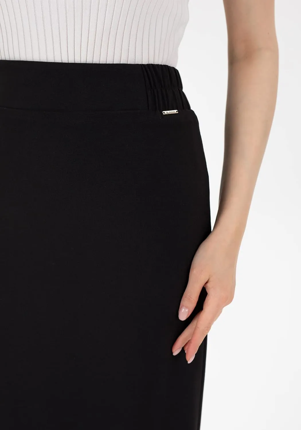G-Line Pencil Skirt for Women, Regular to Plus Size (8-26) Midi Skirts, Office Skirts for Women for Work, Business Skirts
