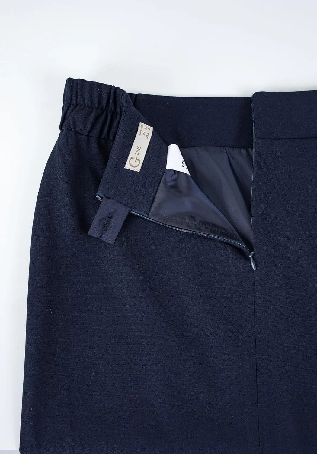 G-Line Pencil Skirt for Women, Regular to Plus Size (8-26) Midi Skirts, Office Skirts for Women for Work, Business Skirts