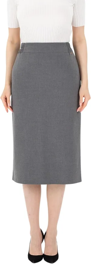 G-Line Pencil Skirt for Women, Regular to Plus Size (8-26) Midi Skirts, Office Skirts for Women for Work, Business Skirts