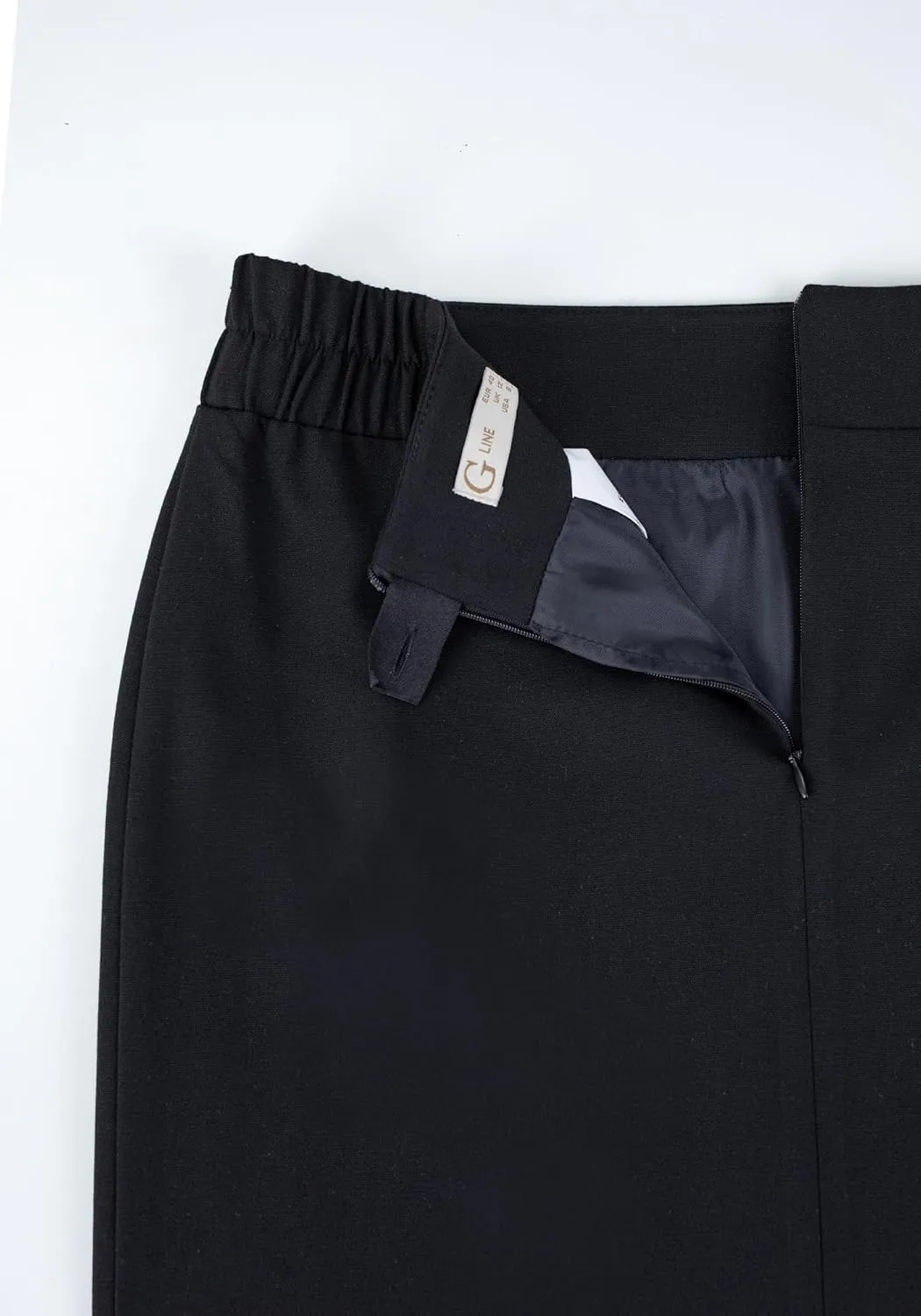 G-Line Pencil Skirt for Women, Regular to Plus Size (8-26) Midi Skirts, Office Skirts for Women for Work, Business Skirts