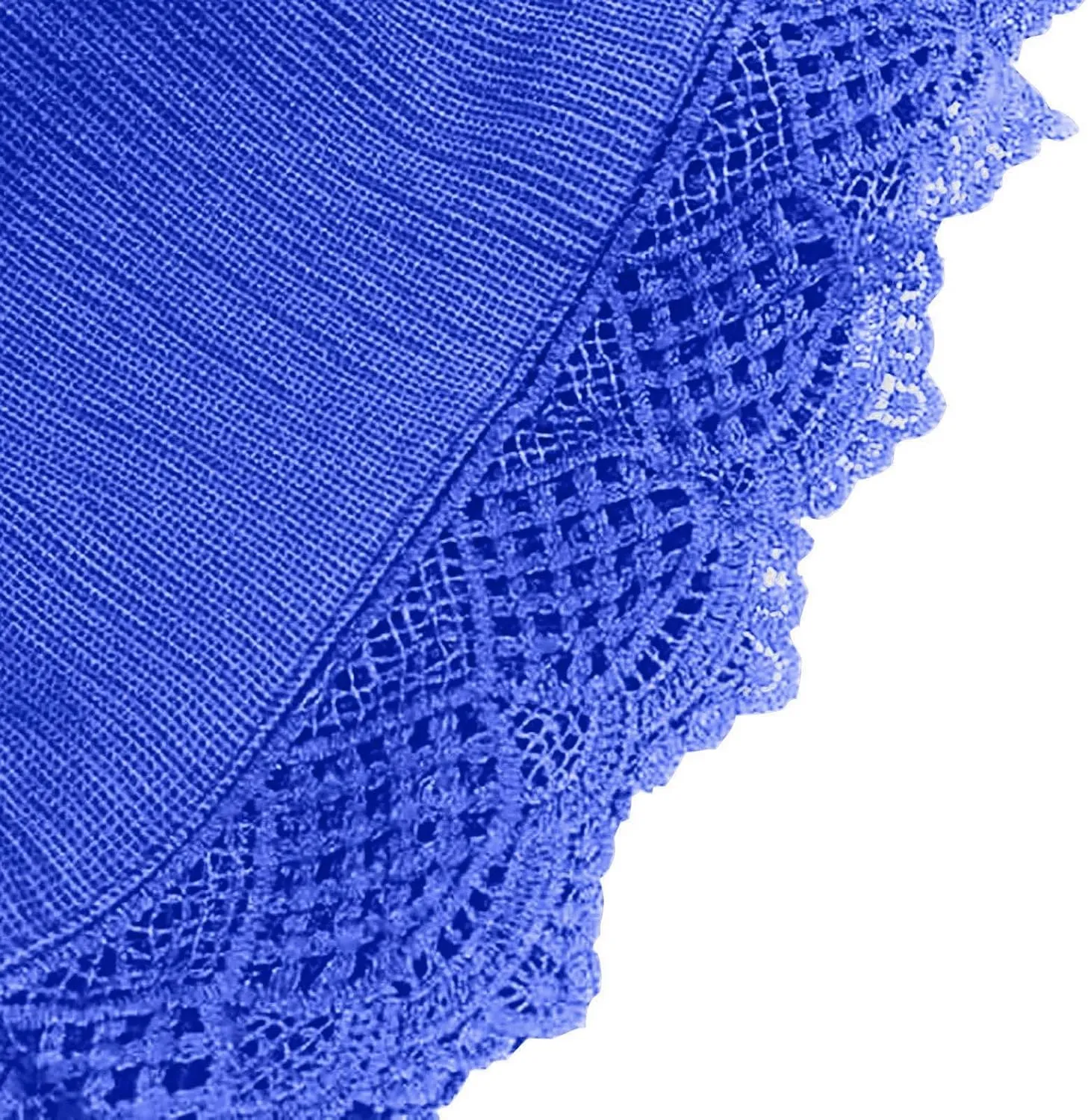 Generic Women's Plus Size Bermuda Shorts with Lace Trim, High Waist, Wide Leg, Casual, Prime