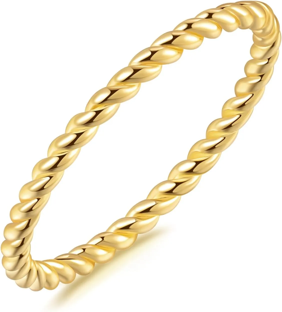 Gold Rings 14K Gold Jewelry For Women Non Tarnish Handmade Rings Beauty In Simplicity Understated Handmade Jewelry 5,6,7,8,9