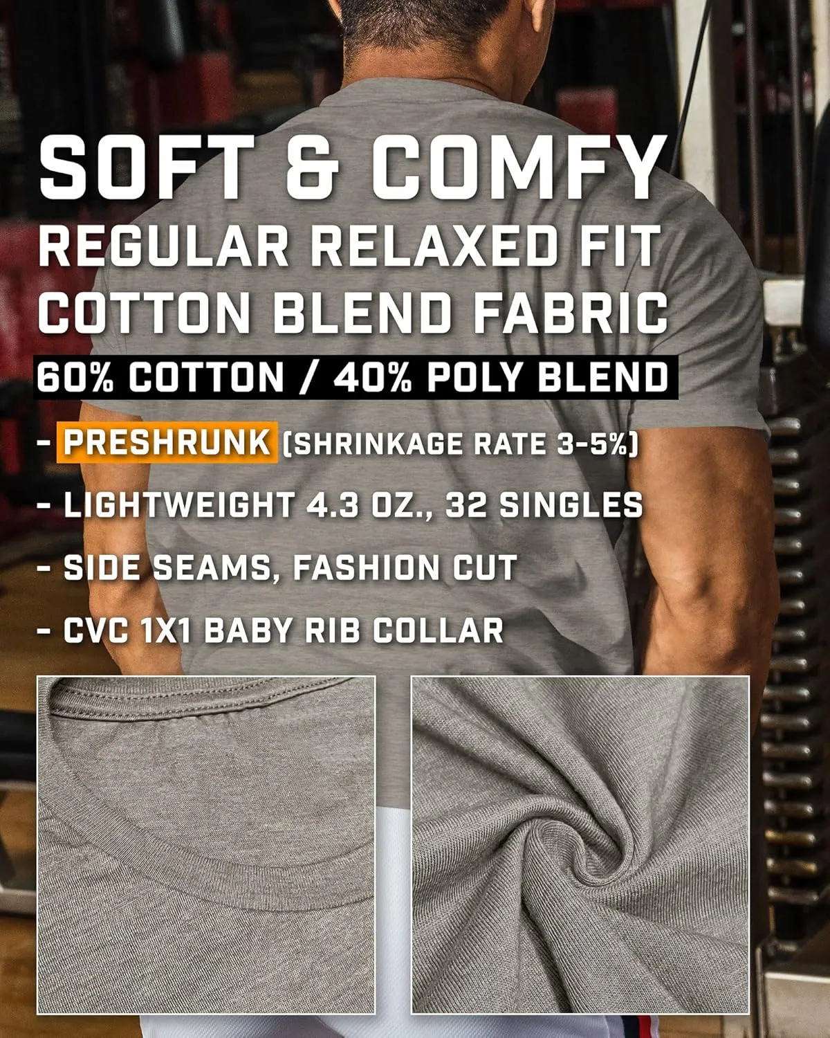 Gymish Lifestyle Weak to Strong Mens Bodybuilding T-Shirts Graphic Tees Short Sleeve Workout Shirt