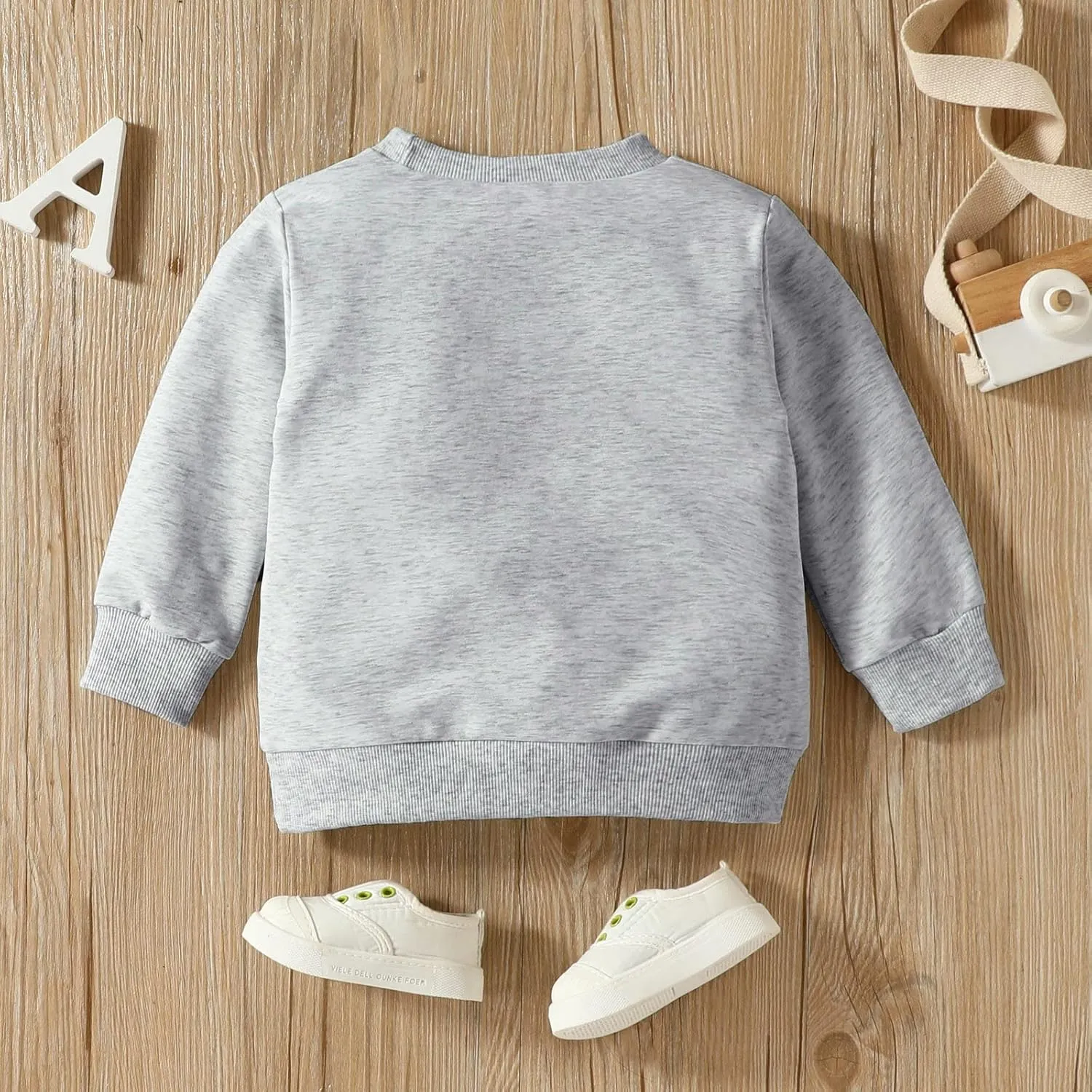 KAGAYD Kids Boy Girl On Sundays We Watch Football With Daddy Mommy Funny Sweatshirt Pullover Tops Casual Wear Outwear