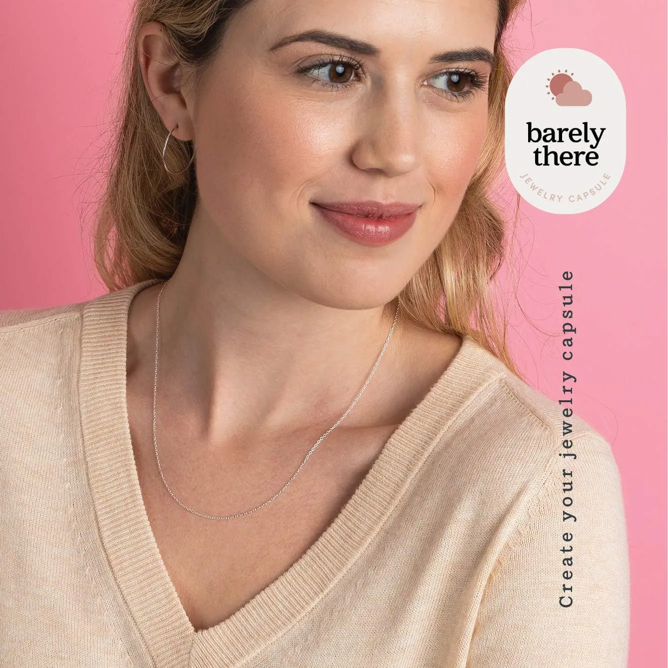 KEZEF 1mm 925 Sterling Silver Necklace for Women | 16-36 inch long Silver, 18k Gold, Rose Gold Necklaces for Women - Made In Italy Real Cable Chain Jewelry | Dainty cadena de plata s925 para mujer