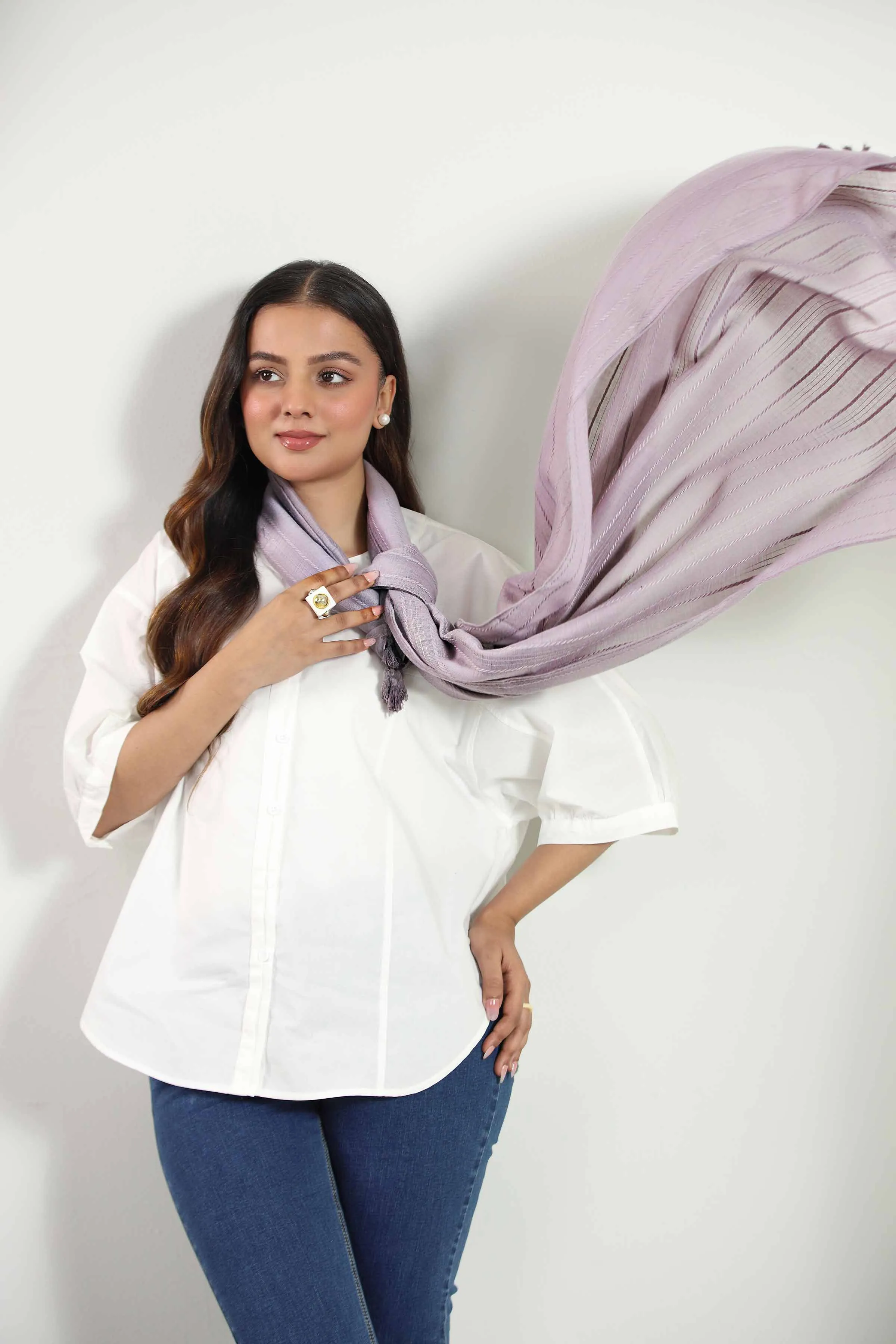 Khaki Women Shawl - 439462130